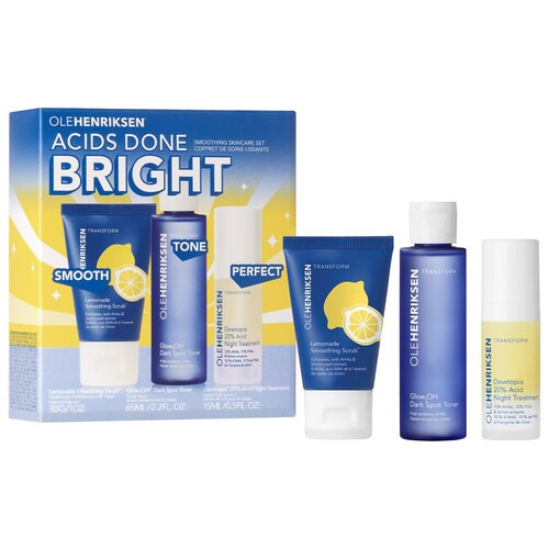 Acids Done Bright Smoothing Skincare Set | Sephora (US)