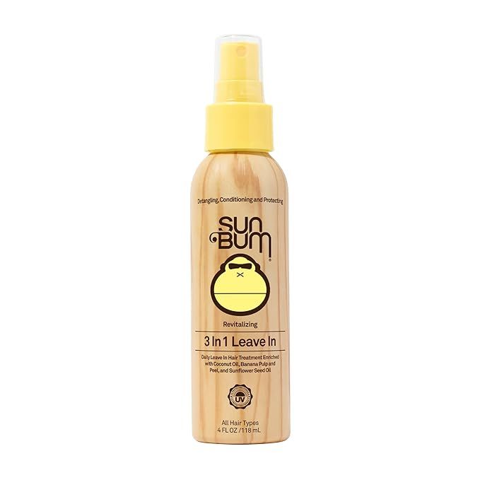 Sun Bum Revitalizing 3 in 1 Leave-In Conditioner Spray Detangler | Anti Frizz , Paraben and Glute... | Amazon (US)