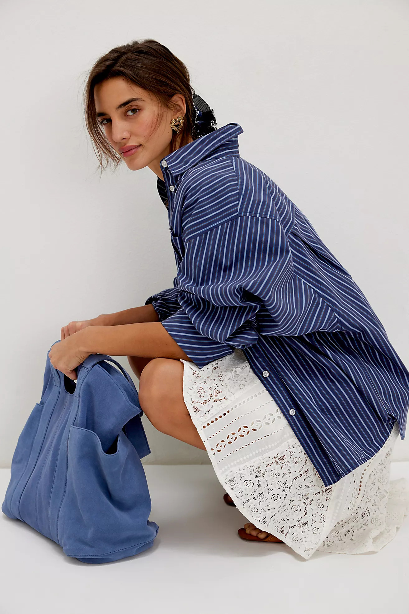 Suede Caravan Tote | Free People (Global - UK&FR Excluded)