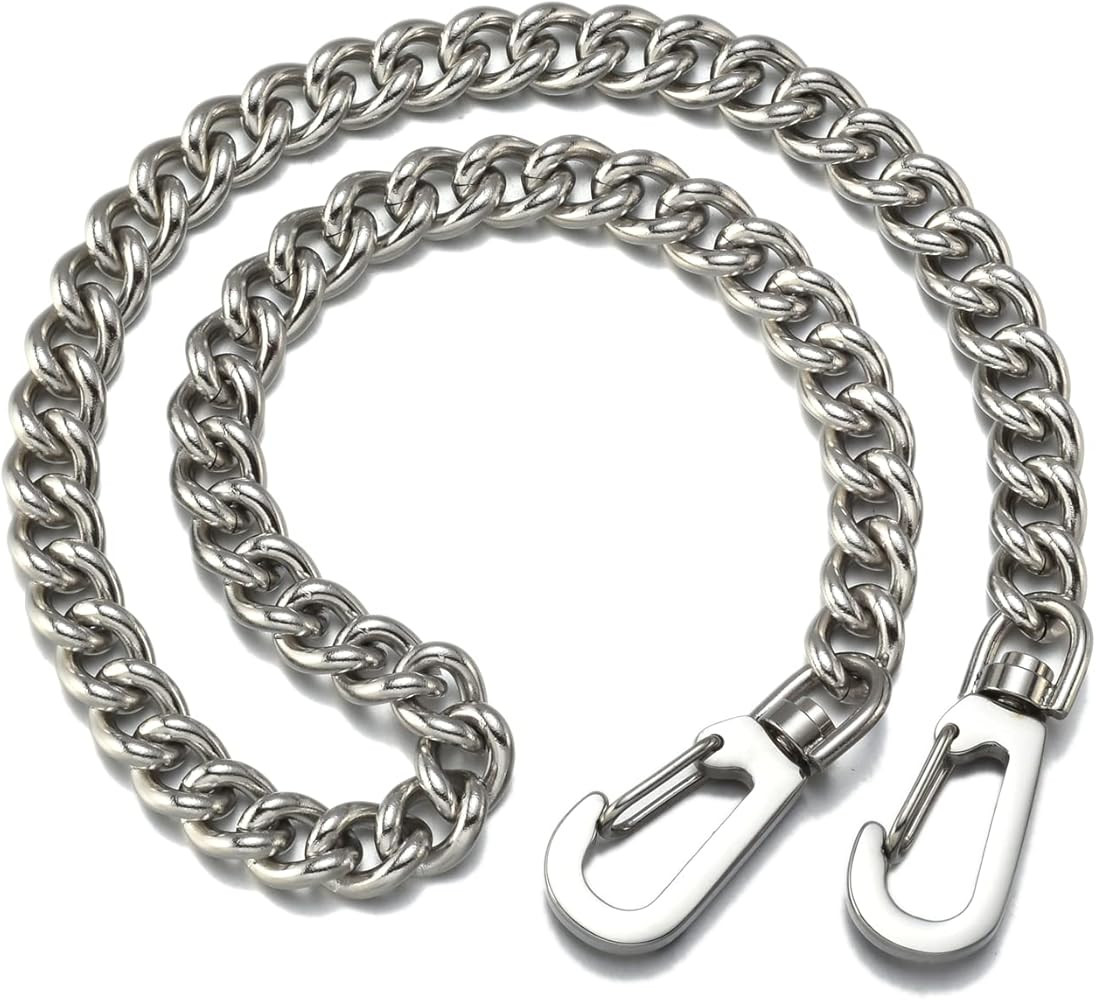 Jxlepe 18K Gold Stainless Steel 8mm DIY Belt for Purse Shoulder Crossbody Hand Bag Accessories Re... | Amazon (US)