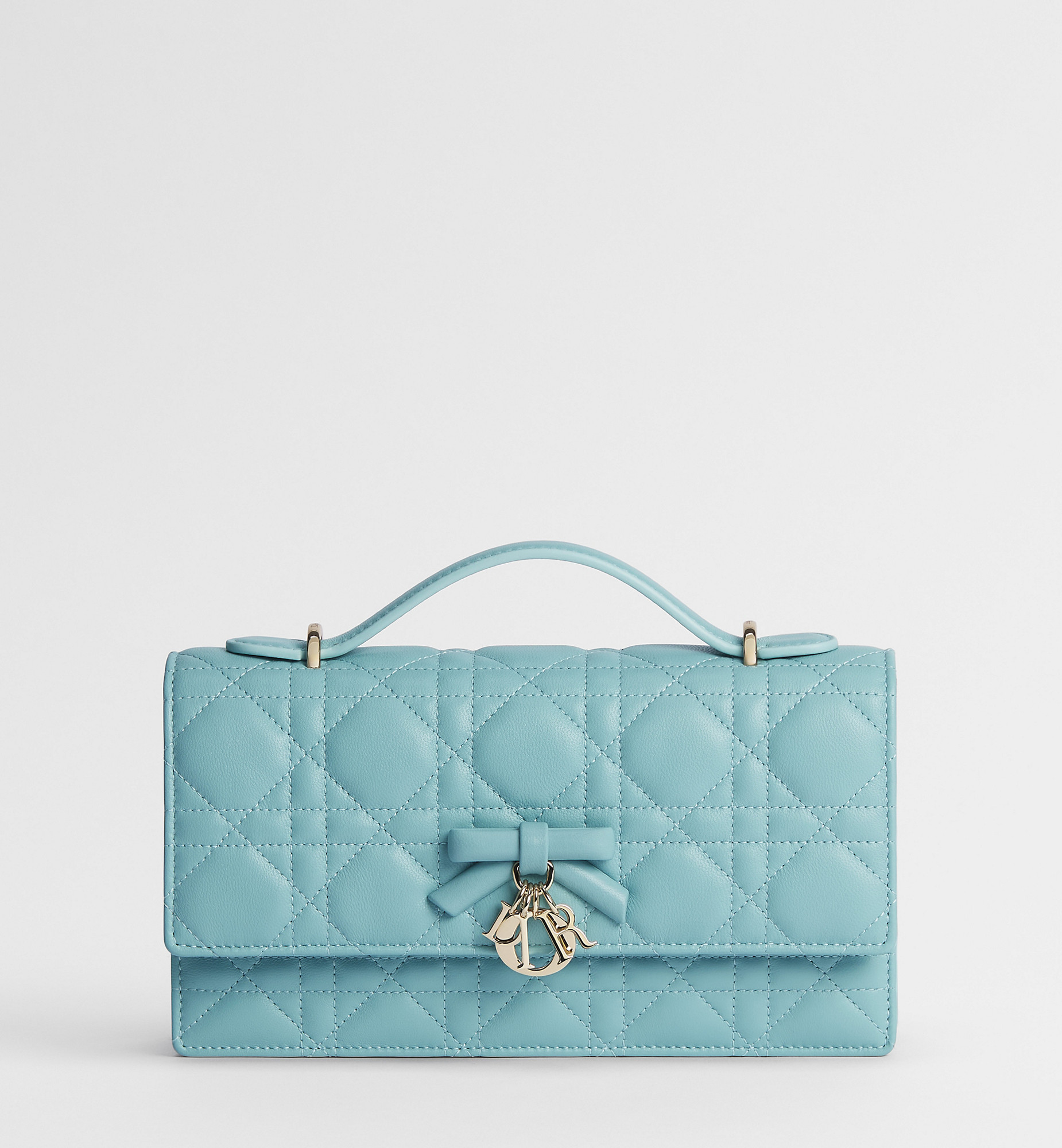 My Dior Mini Bag Bleu Tourmaline Cannage Lambskin | DIOR | Christian Dior Parfums UK