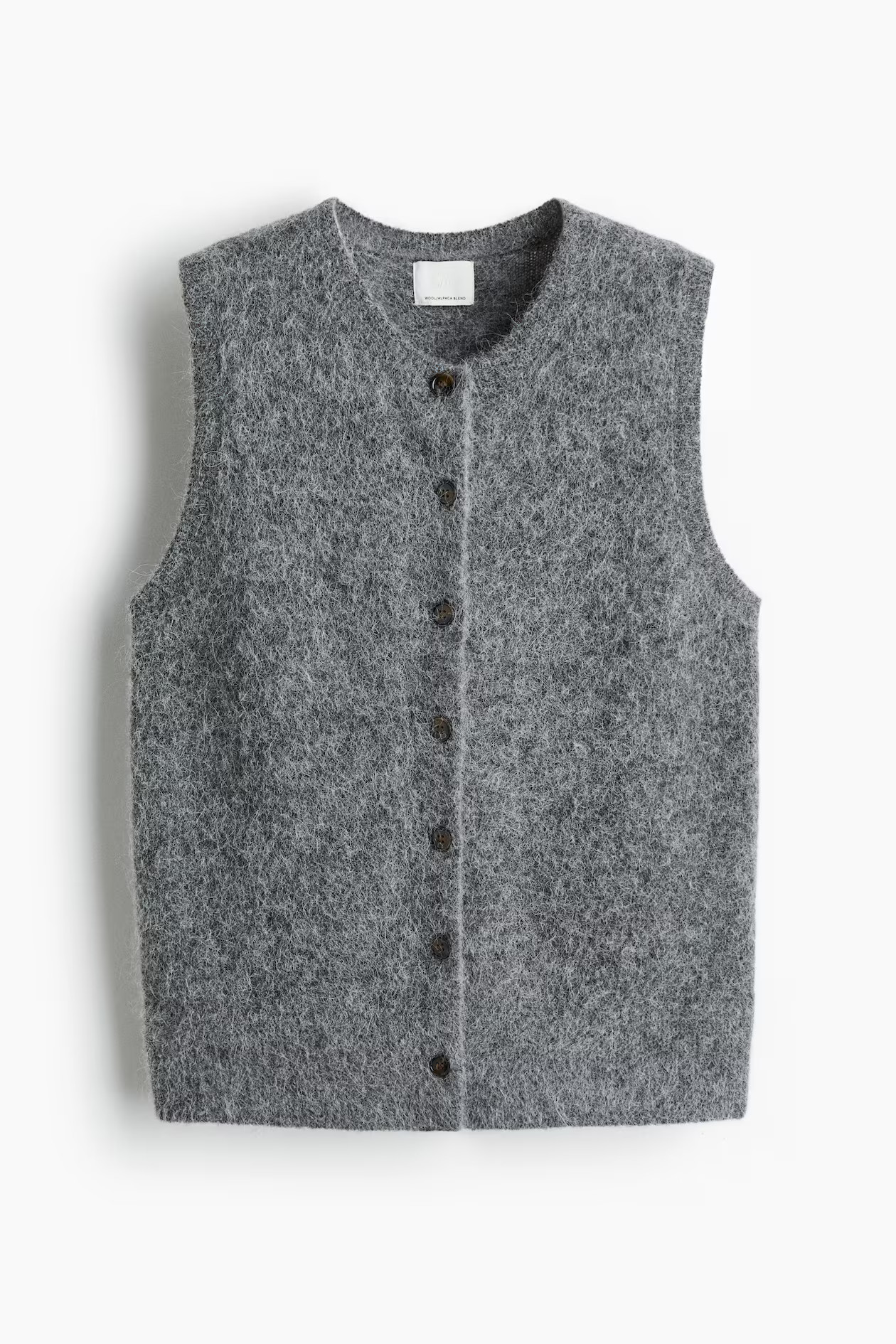 Alpaca-blend waistcoat | H&M (UK, MY, IN, SG, PH, TW, HK)