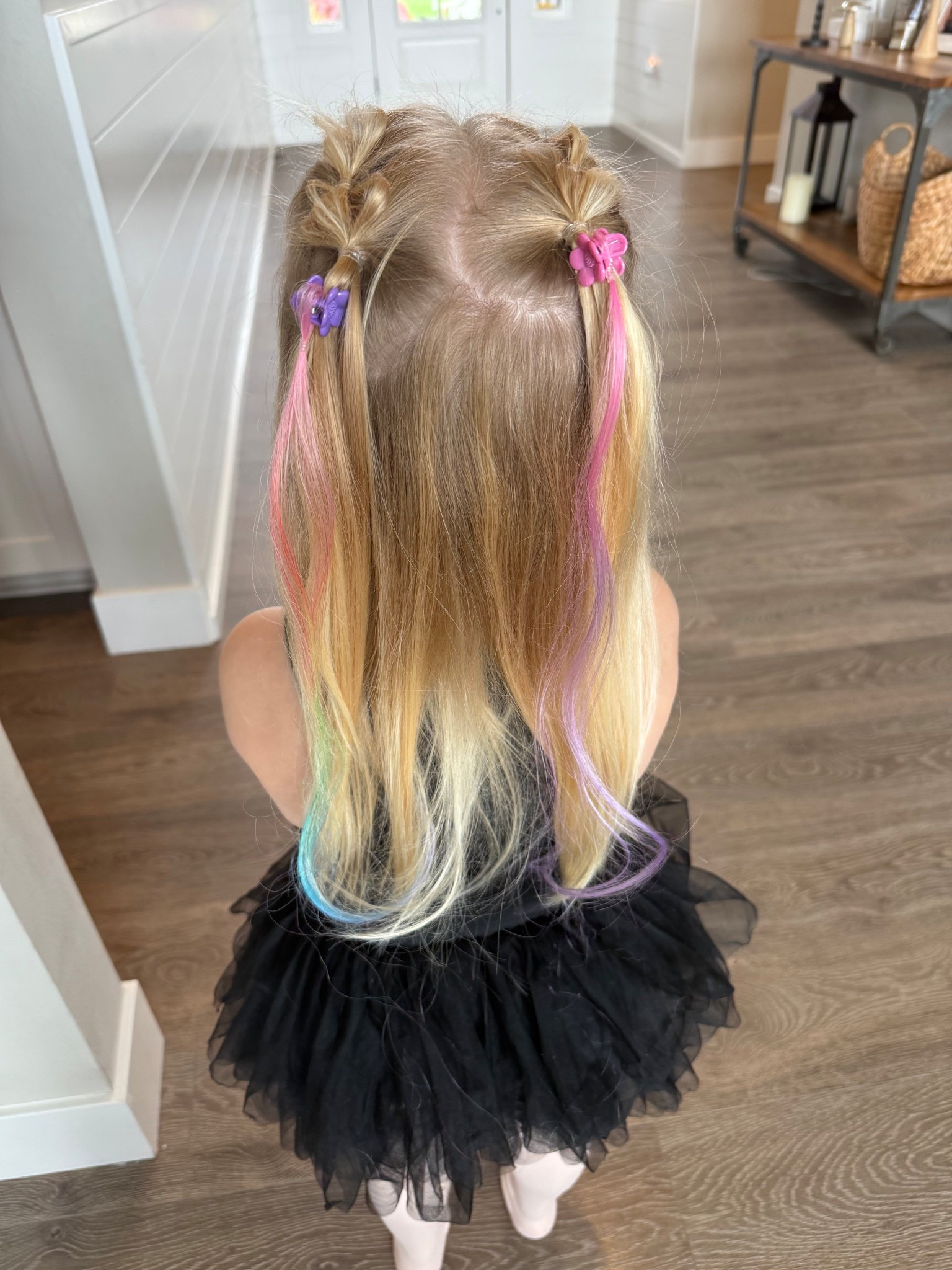 These are $5 and blended into her hair so cute  

#LTKFamily #LTKBeauty #LTKKids