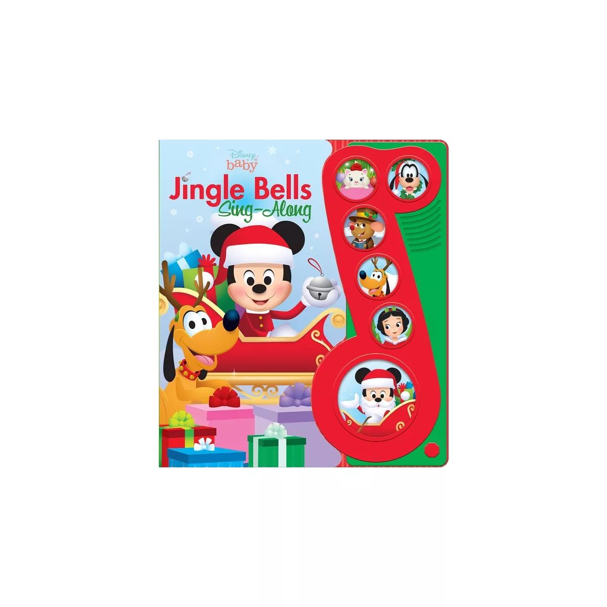 Disney Baby - Mickey Mouse Christmas Jill Bells Sing-Along Sound Book (Board Book) | Target