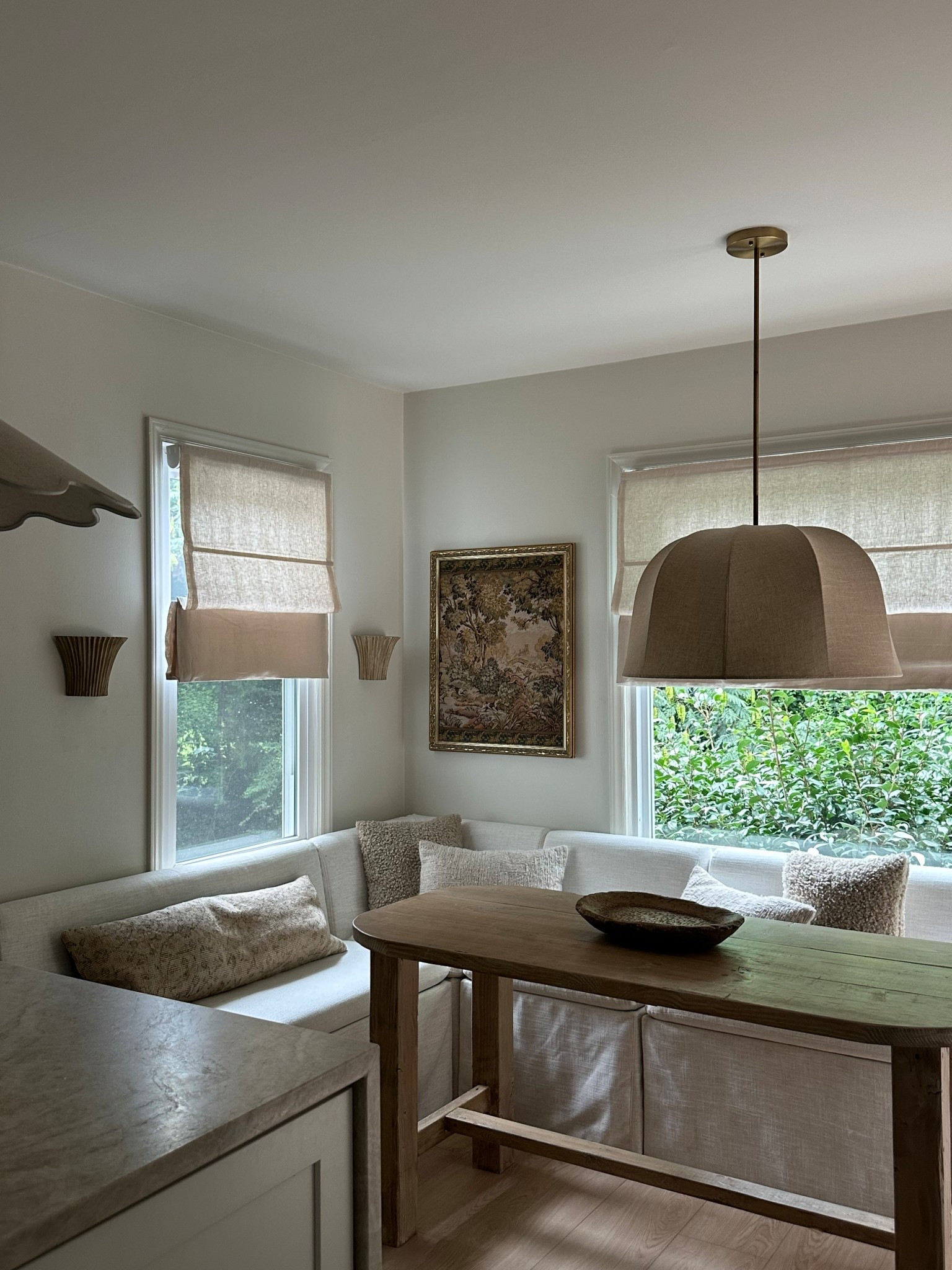 Use code SONELYMATEOMART for 17% off! 
Roman shades details:

Patti Belgian Linen Cordless Roman
Shades
Color light gray 
Inside mount 
Motorized 

#LTKHome #LTKSaleAlert #LTKSeasonal