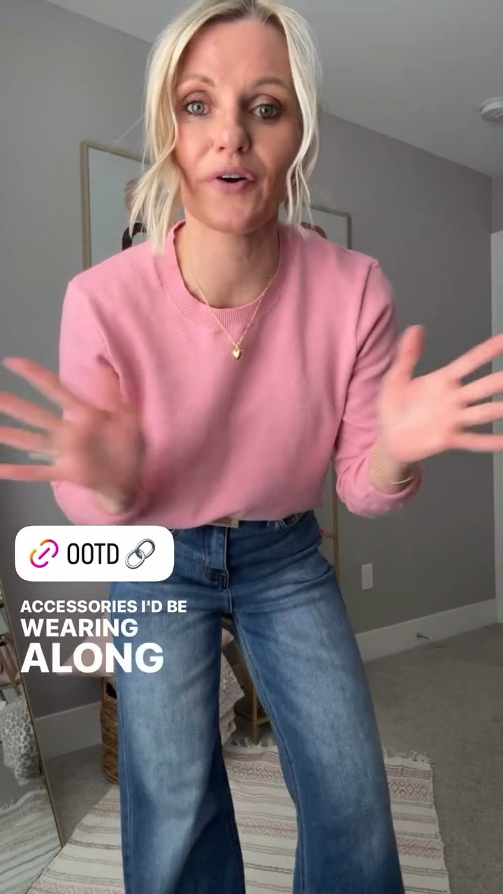 Here’s what I am wearing on a very cold winter day! 
Sweater- small 
Jeans- 24, they run big! Size down!

#LTKootd #LTKPetite #LTKOver40