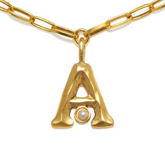 Ella Initial Necklace | Sequin