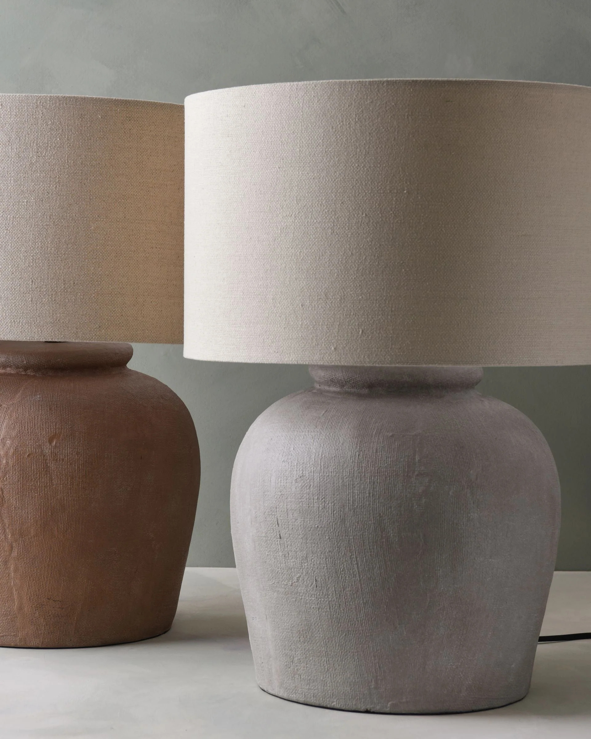 Cement Oversized Greenleigh Table Lamp | Magnolia