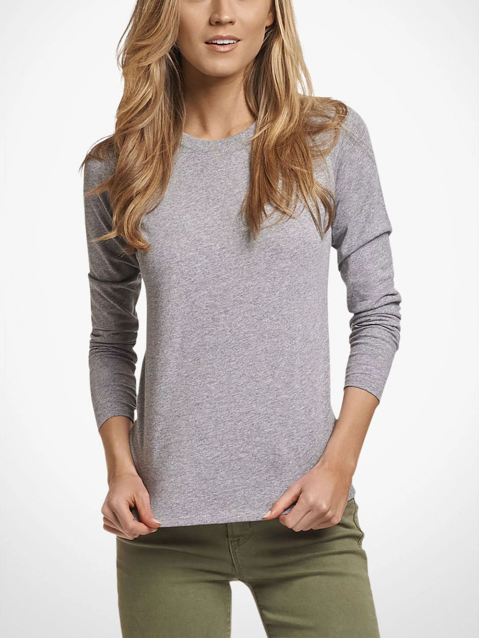 Russell Athletic Women's Cotton Performance Long Sleeve Tee | Walmart (US)