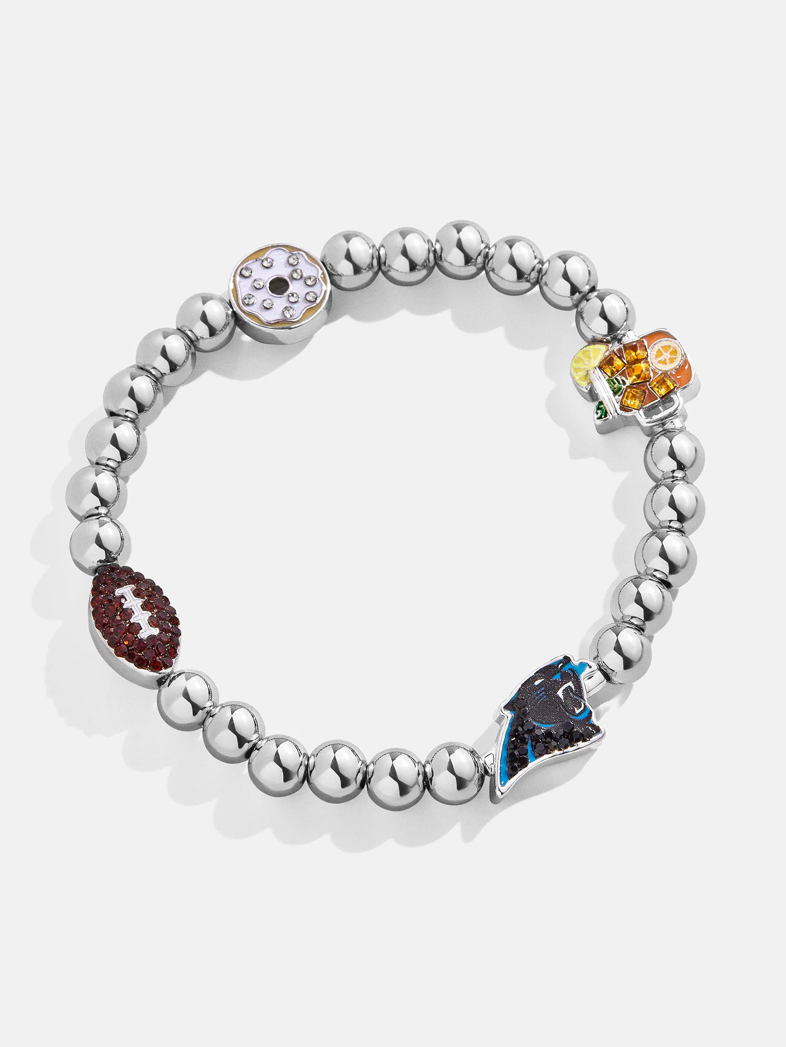 NFL Pisa Charm Bracelet - Carolina Panthers | BaubleBar
