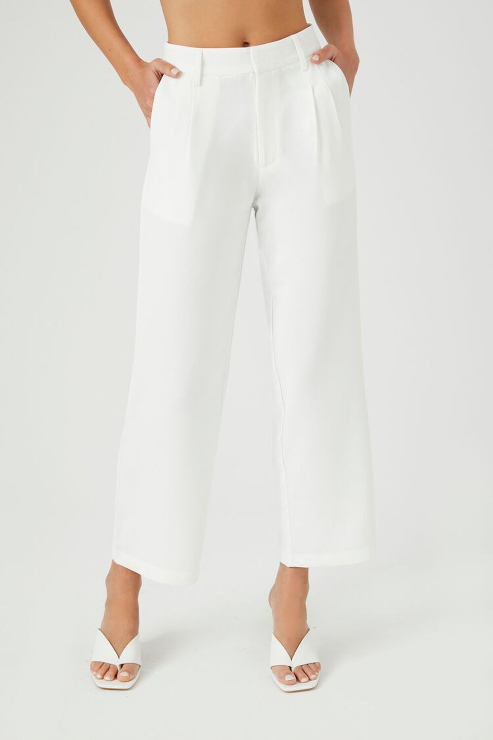 Cropped Wide-Leg Pants | Forever 21 | Forever 21 (US)