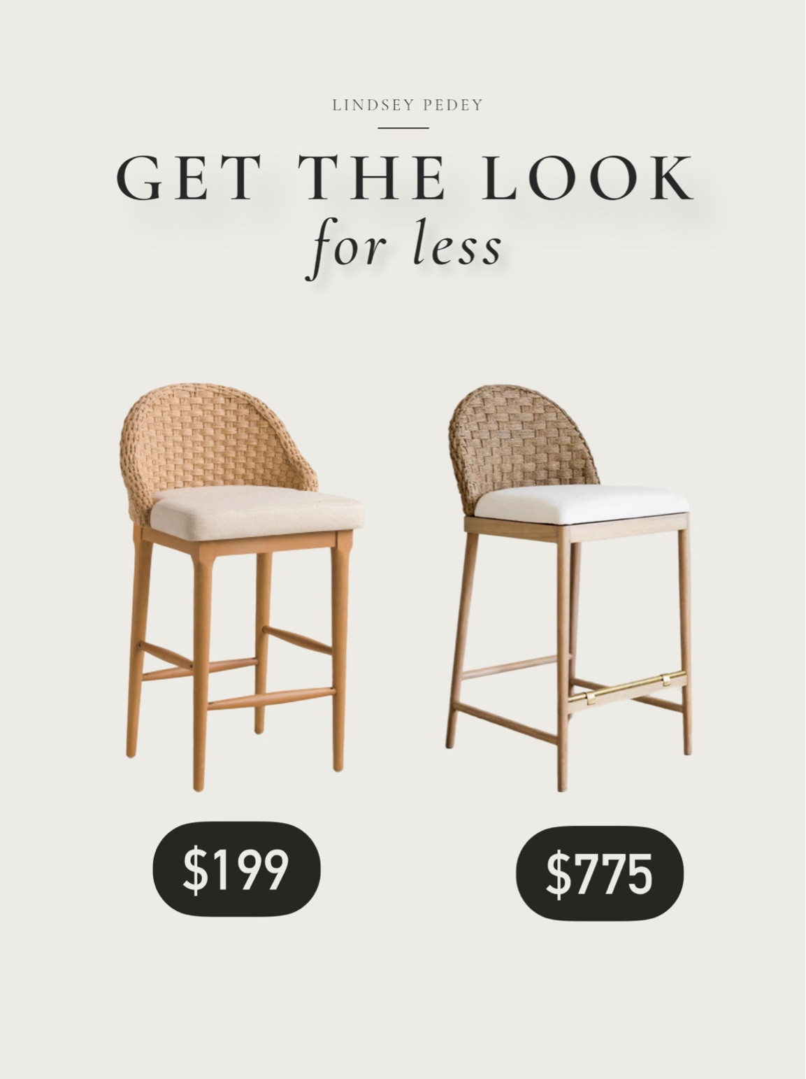 Linking a bunch more affordable options below too! 

Kitchen, seating, counter stool, barstool, studio, McGee, McGee and Co, TJ Maxx, marshals, designer, dupe, double take, daily dupe

#LTKFamily #LTKHome #LTKSaleAlert