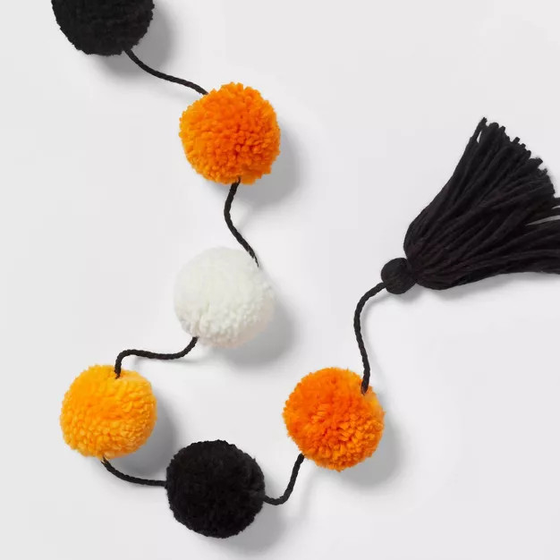Pom Pom Halloween Garland - Hyde & EEK! Boutique™ | Target