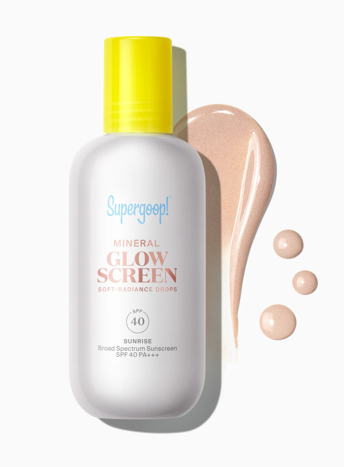 Mineral Glowscreen Soft-Radiance Drops SPF 40 Sunrise / 1.7 fl. oz. Supergoop! | Supergoop