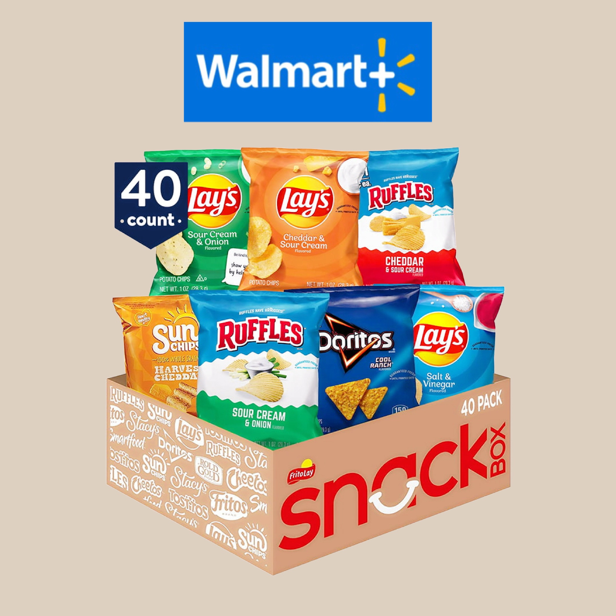 Did you know when you Join the Walmart+ membership, you get your fresh groceries & snacks with $0 delivery fees with just $35 order minimum?
@Walmart makes it so convenient to order online using an app.I always order these variety snack packs for our kids’  lunch snacks and their after sport snacks and they were delivered the same day I placed the order. So easy and convenient!   #WalmartPartner 