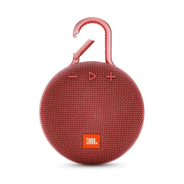 JBL Clip 3 Portable Bluetooth Speaker with Carabiner - Red - Walmart.com | Walmart (US)