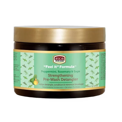 African Pride Feel It Formula Peppermint Rosemary & Sage Strengthening Detangler Hair Cream - 12 fl oz | Target
