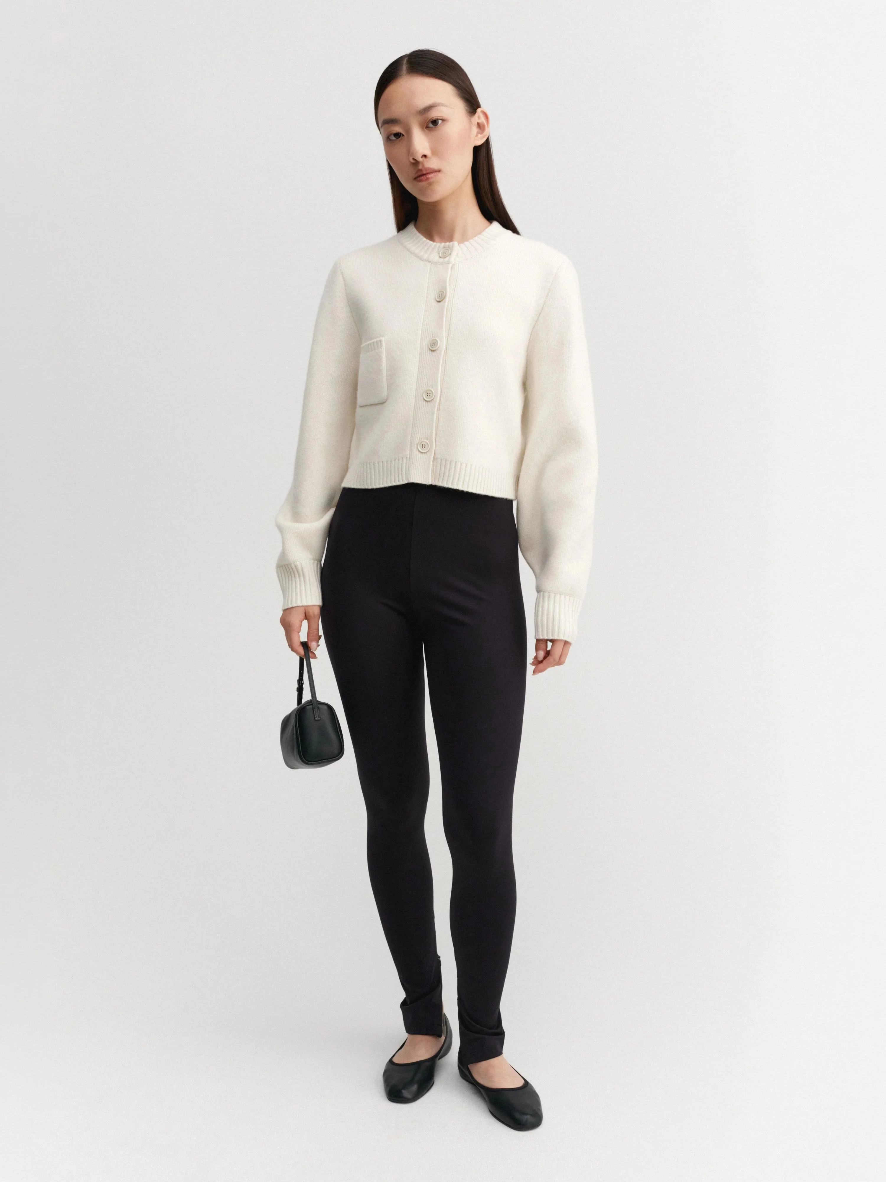 Zozo cardigan, cream | Almada Label
