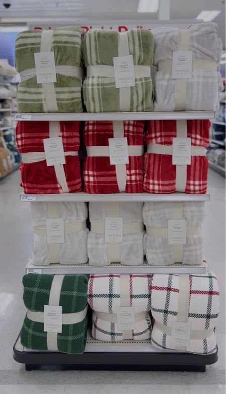 New Threshold holiday blankets at Target 🎄🎅🏼✨

#LTKHoliday #LTKfindsunder50 #LTKhome