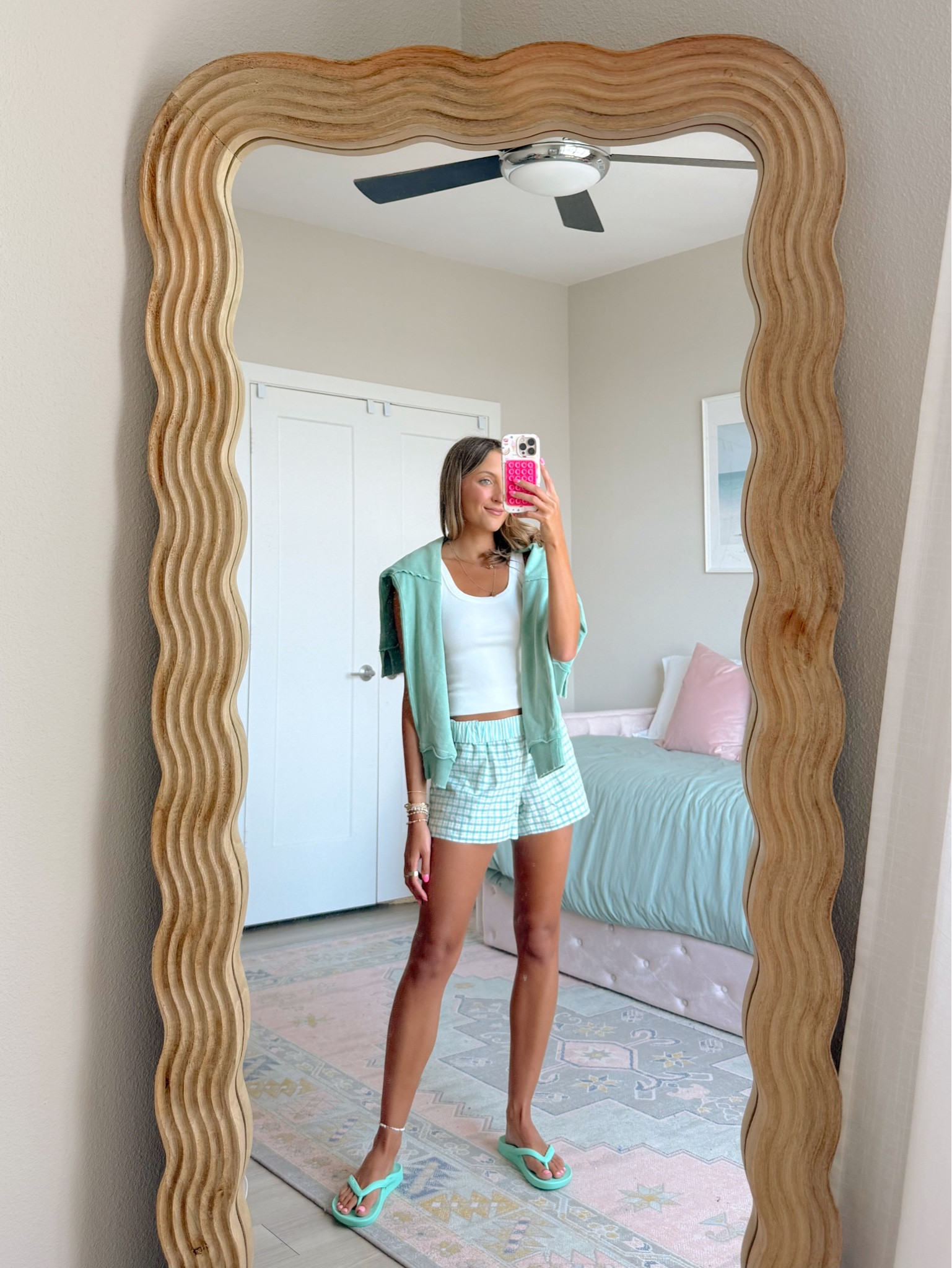 cute new spring outfit from American Eagle 🌸 wearing an XS and 00 regular 💕

#LTKootd