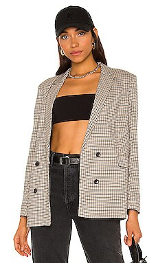 Rails Jac Blazer in Honey Plaid from Revolve.com | Revolve Clothing (Global)