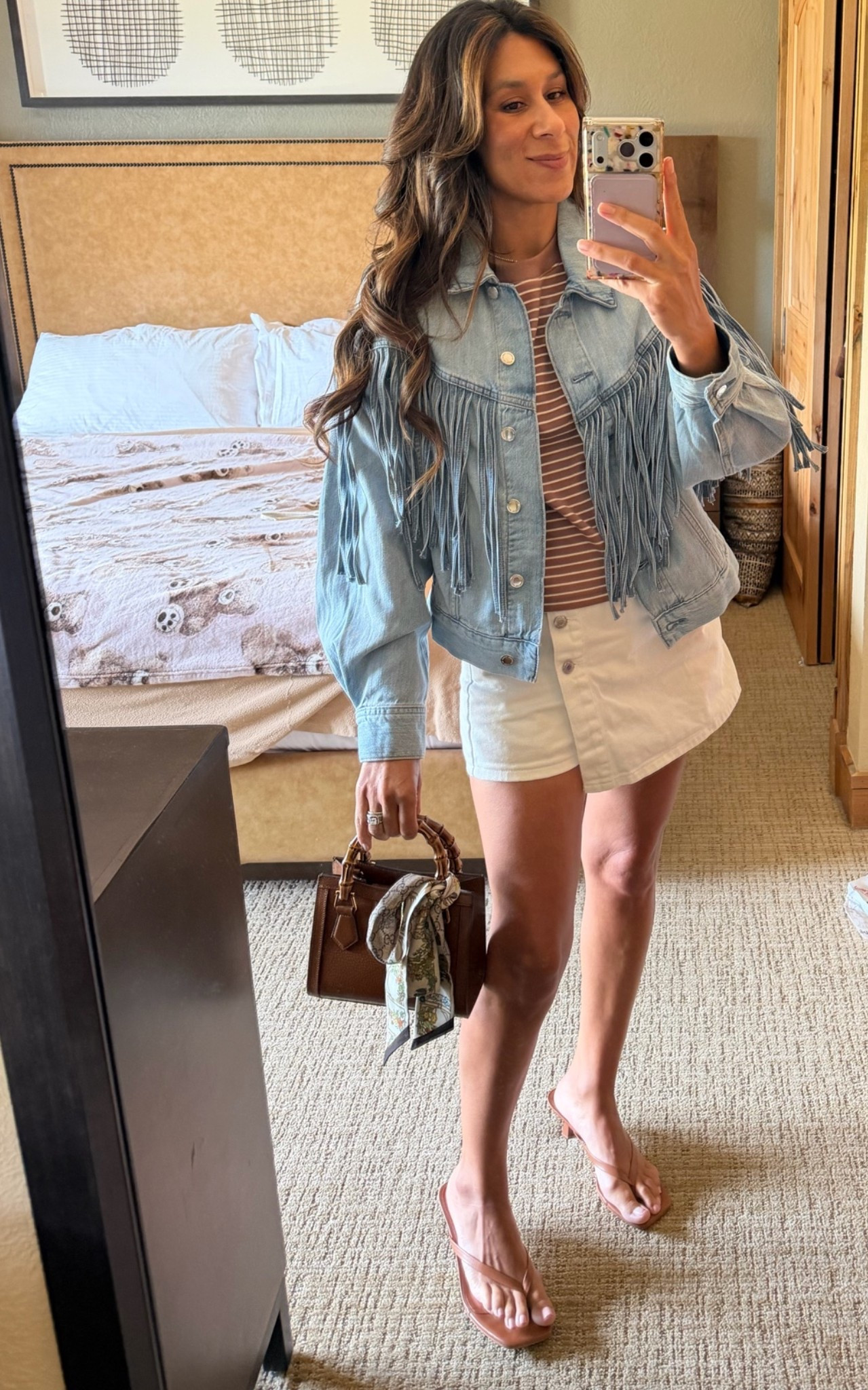 Fit for a causal summer outfit. Love these kitten heels and the jacket is a perfect fun layer. 

Park city fashion 
Summer fashion

#LTKootd #LTKSeasonal #LTKOver40