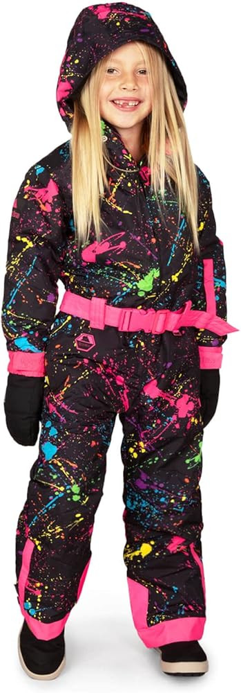 Tipsy Elves Loud Bright Colorful and Neon Ski Suits for Kids, Boys and Girls from | Amazon (US)