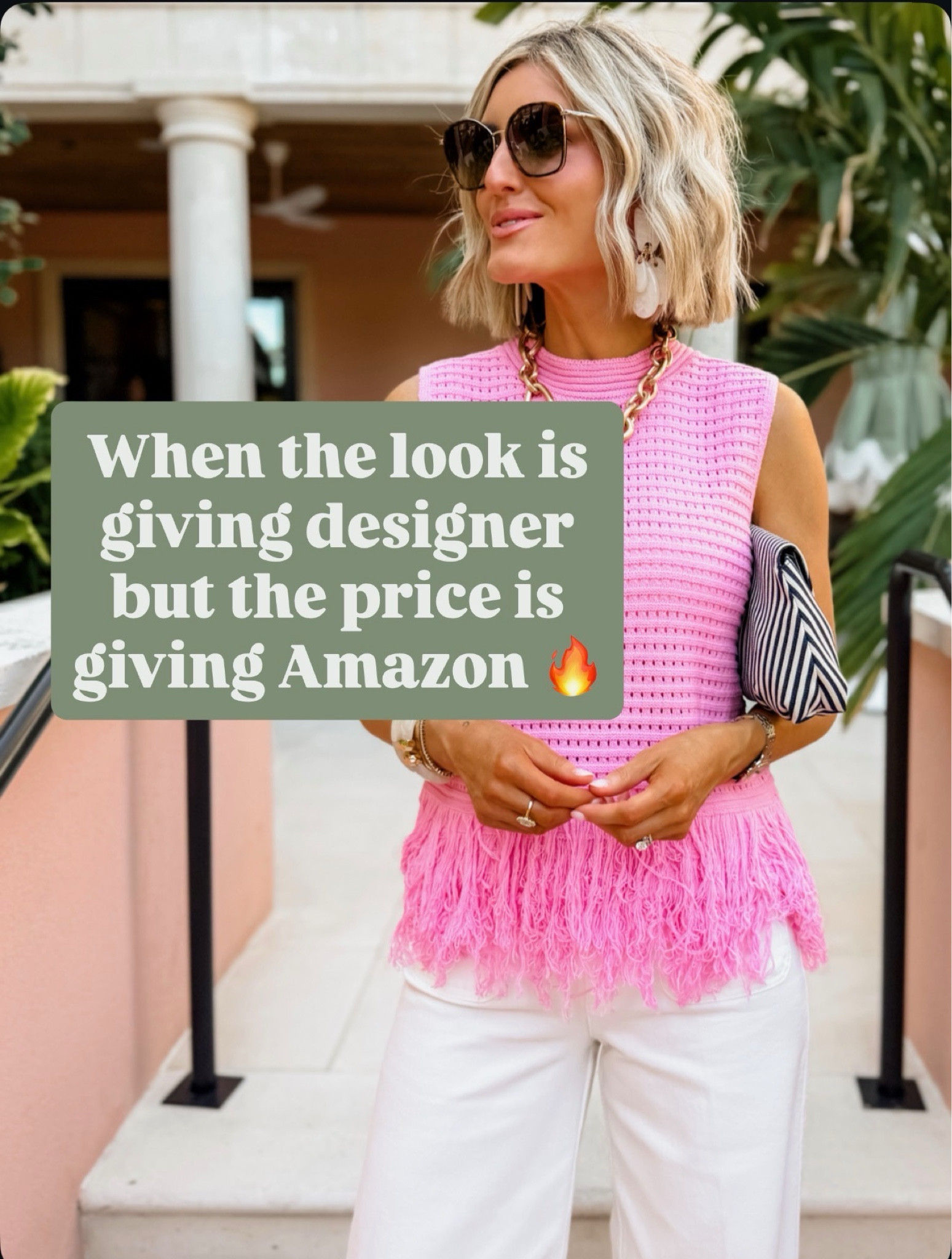 Can’t get over these Amazon pieces that look designer & are perfect for summer 👏🏼 

Loverly Grey, Amazon, resort wear, summer outfit, cover up, swimsuit, Memorial Day outfit

#LTKSeasonal