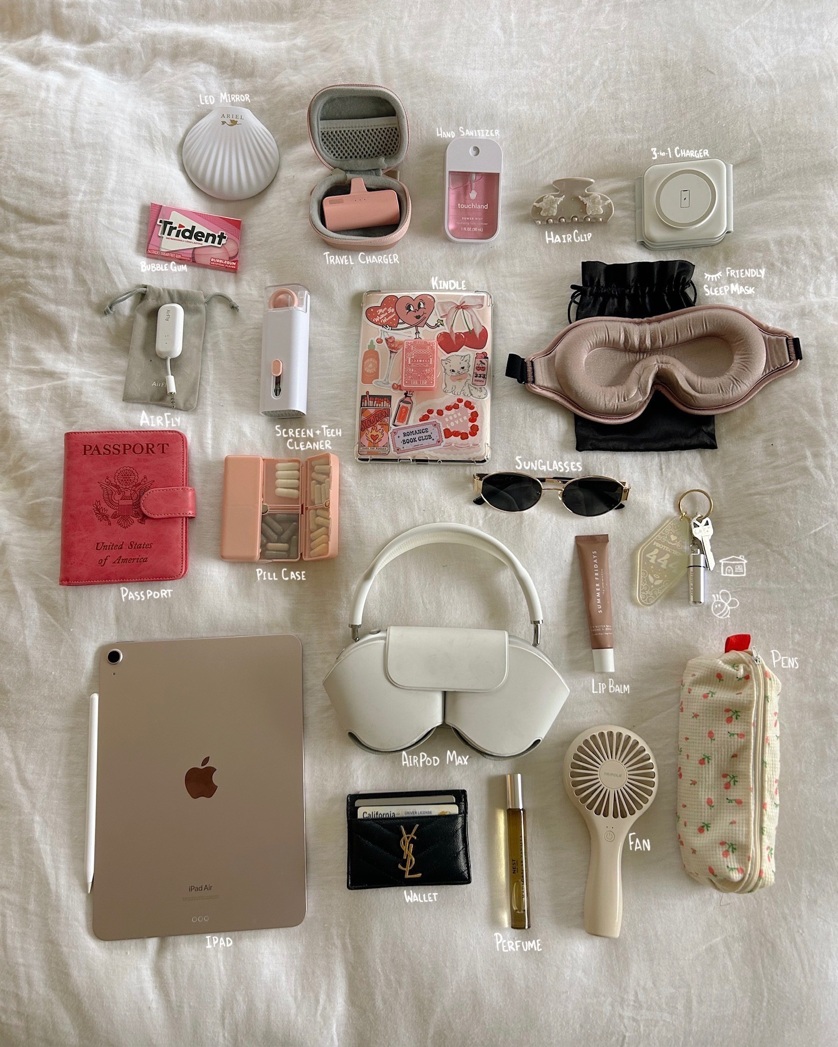 What I pack in my carry on! See more in the travel finds product set

Travel finds, travel must haves, travel favorites, amazon travel, amazon travel finds, amazon travel must haves, amazon gadgets, travel gadgets, beauty gadgets, beauty travel gadgets, alleyoop, travel checklist, jewelry case, makeup, makeup bag, packing finds, pack with me, travel hacks, travel tips, carry on must haves, carry on finds, carry on gadgets, flight gadgets

#LTKtravel #LTKbeauty #LTKSeasonal