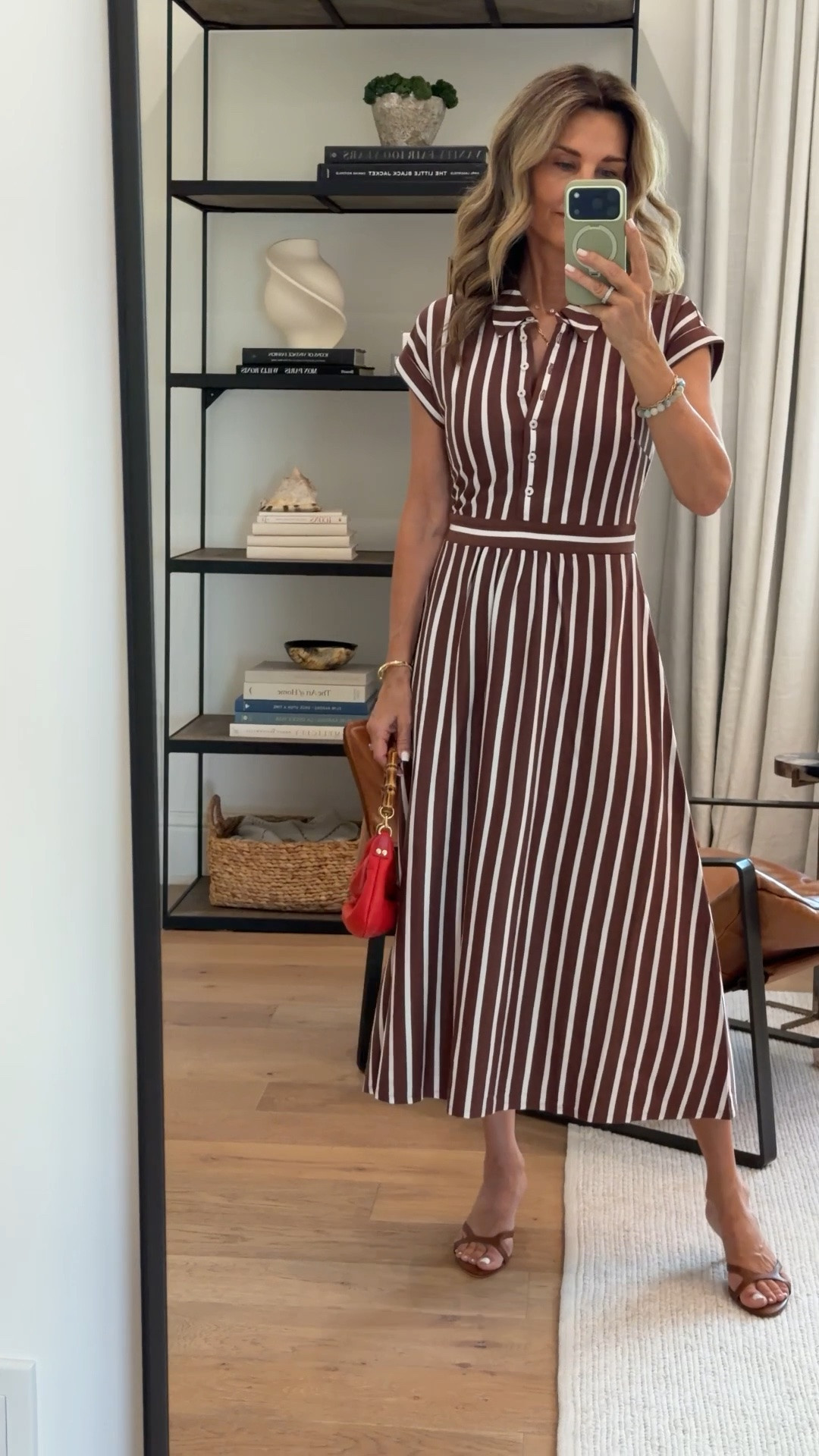 I’m 5’6’’
Love this new dress in this pretty fall color from @Boden (US) I’m wearing a 0, it fits like a glove! Size up for looser fit

#LTKOver40 #LTKSeasonal #LTKootd