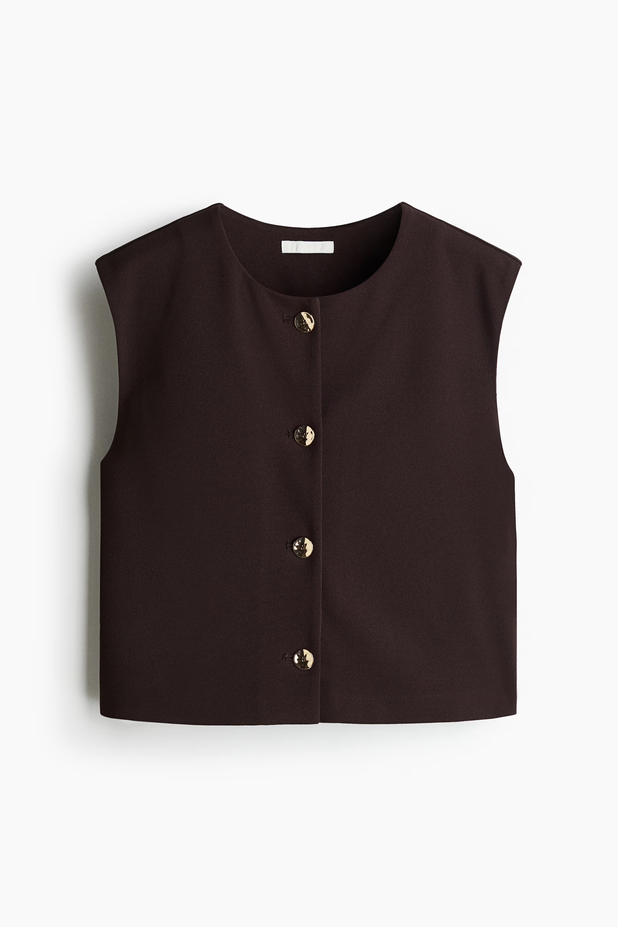 Interlock waistcoat | H&M (UK, MY, IN, SG, PH, TW, HK)