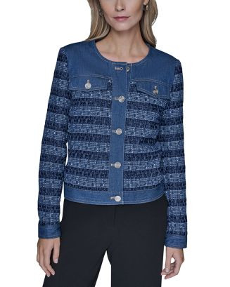 Tweed Denim Jacket | Bloomingdale's (US)