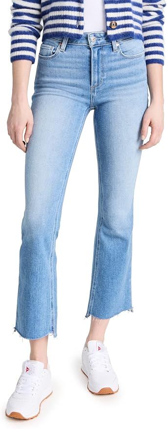 PAIGE Women's Claudine Swap Meet Jeans with Leveled Hem | Amazon (US)