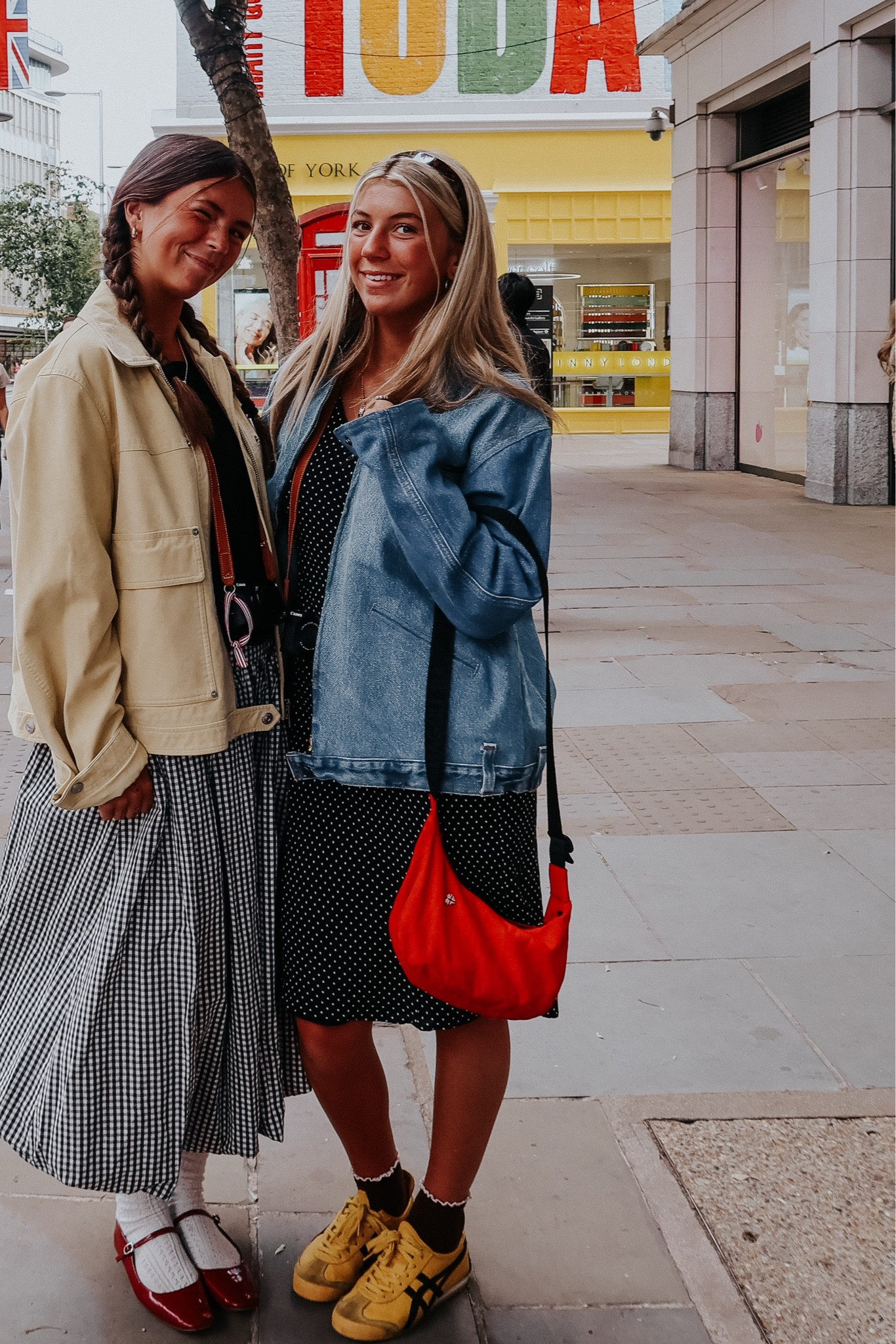 •both jackets sized up to medium, regular  small 