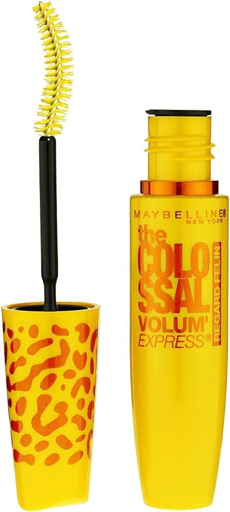 Maybelline New York Volume Express Colossal Cat Eyes Washable Mascara, Glam Black, 0.31 Fl Oz | Amazon (US)