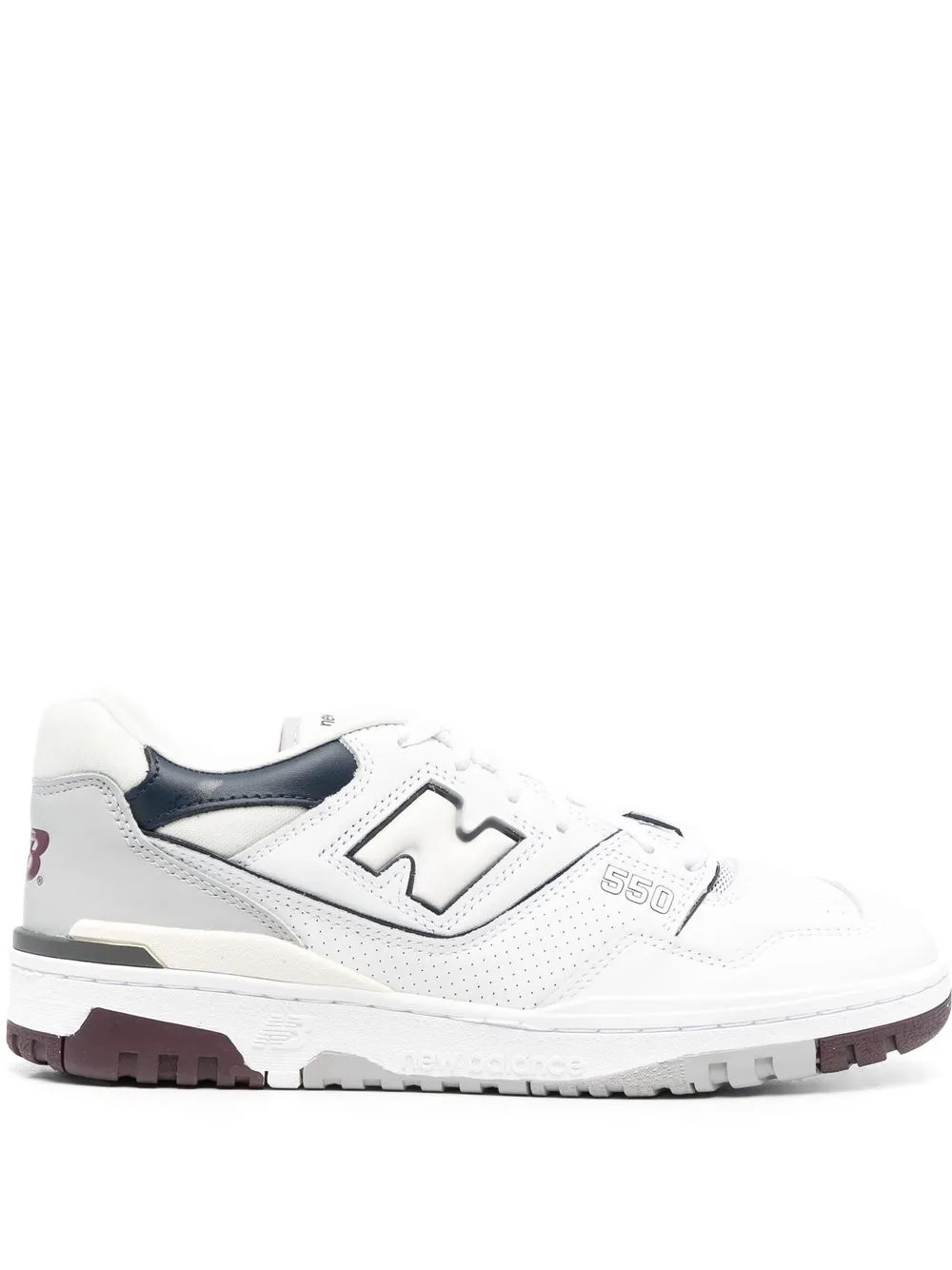 550 leather low-top sneakers | Farfetch Global