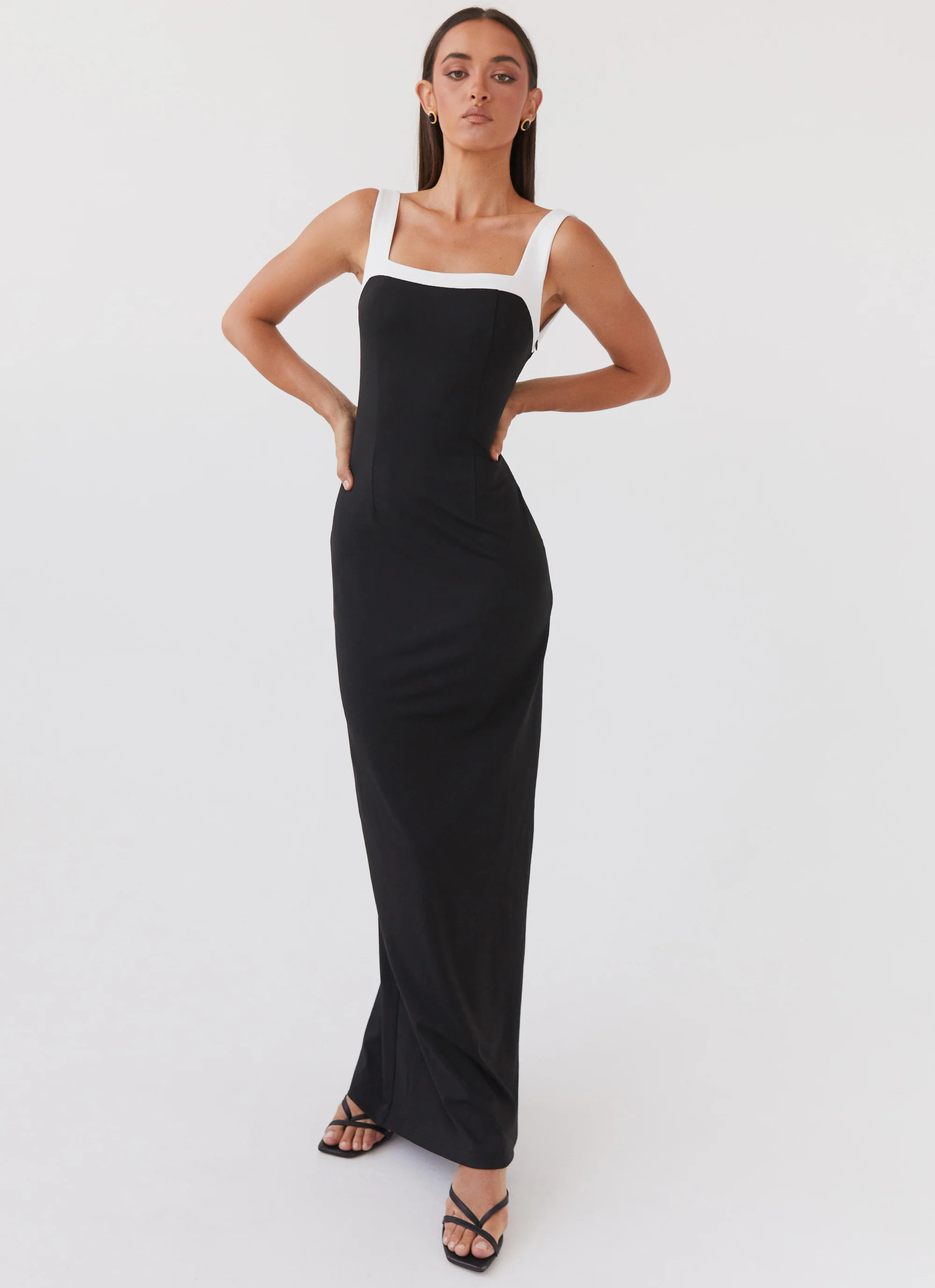 Ebonnie Maxi Dress - Black | Peppermayo (Global)