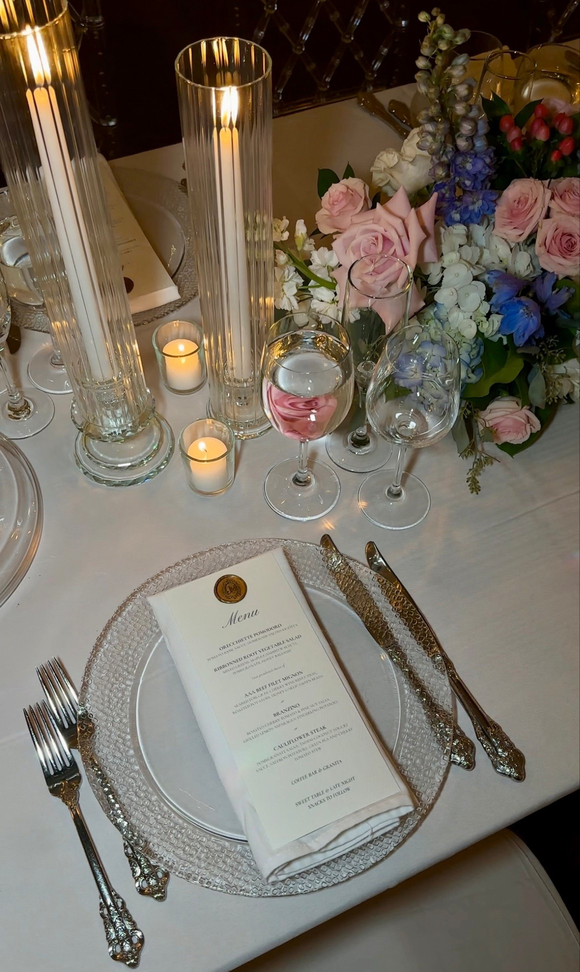 DIY Wedding Menus 