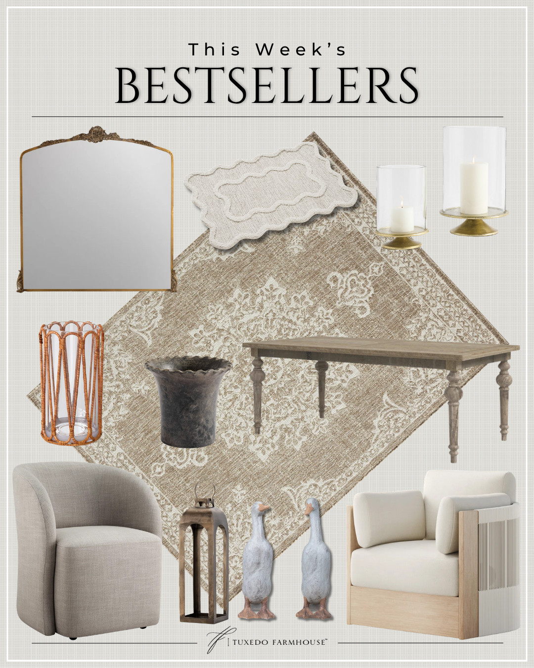This Week's Bestseller

Which one was your favorite this week?

Seasonal, home decor, accent chairs, rugs, wall art, frames, pillows, lamps, baskets, candles, books, coffee tables, ottomans, trays, bowls, consoles, accent tables
 

 #LTKSeasonal #LTKHome #LTKSaleAlert