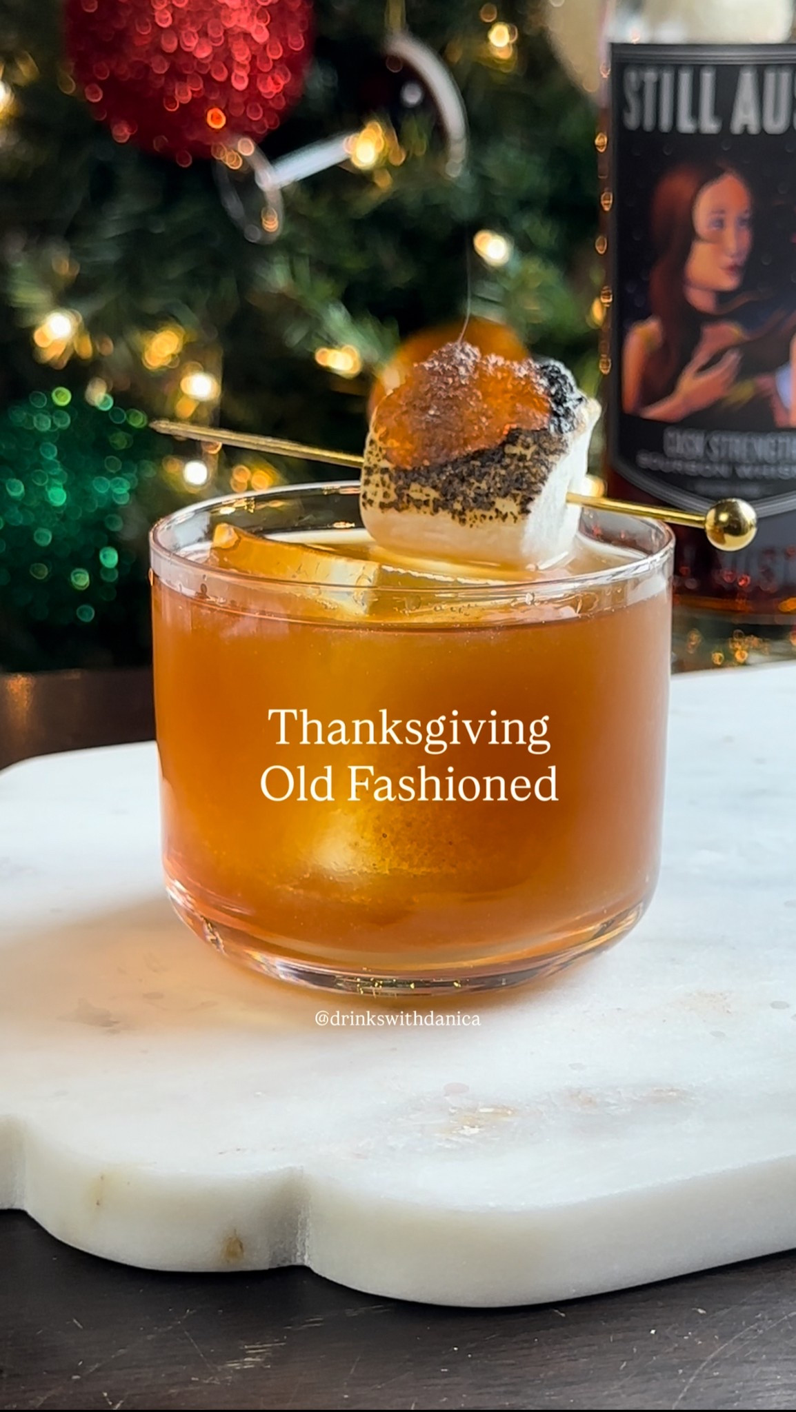 Thanksgiving Old Fashioned

Follow me on Instagram and TikTok @drinkswithdanica for this recipe and more