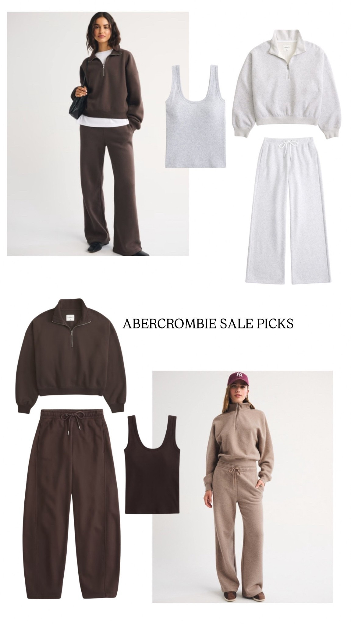 the Abercrombie sale and extra 15% off code AFxLTK ends tonight (21/09) - they do the best jogger sets and now do bra free tops to match 🙌🏻 the joggers come in different leg lengths too

#LTKautumn #LTKmidsize #LTKsale