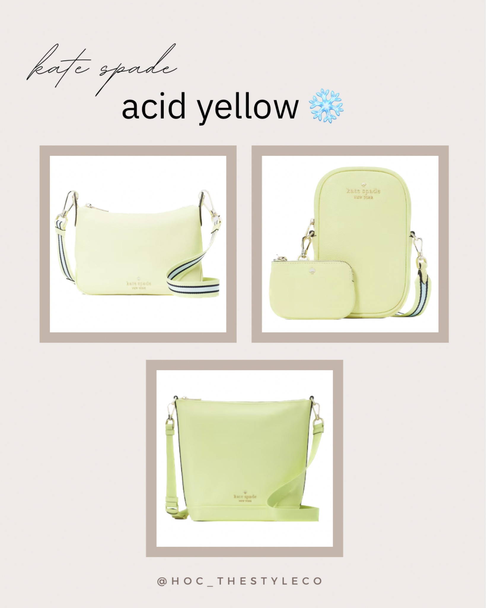 Acid Yellow ❄️ 

Kate Spade Surprise on sale! 

-CJ 

#LTKsalealert #LTKGiftGuide #LTKFind
