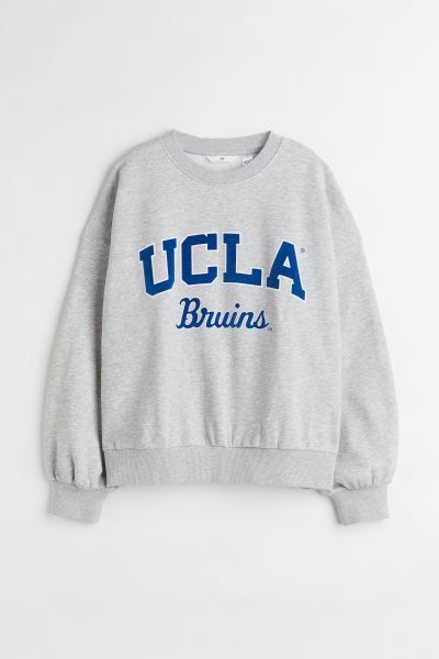 Sweatshirt with Printed Design | H&M (US + CA)