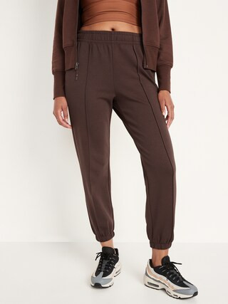 High-Waisted Dynamic Fleece Pintucked Sweatpants for Women | Old Navy (US)