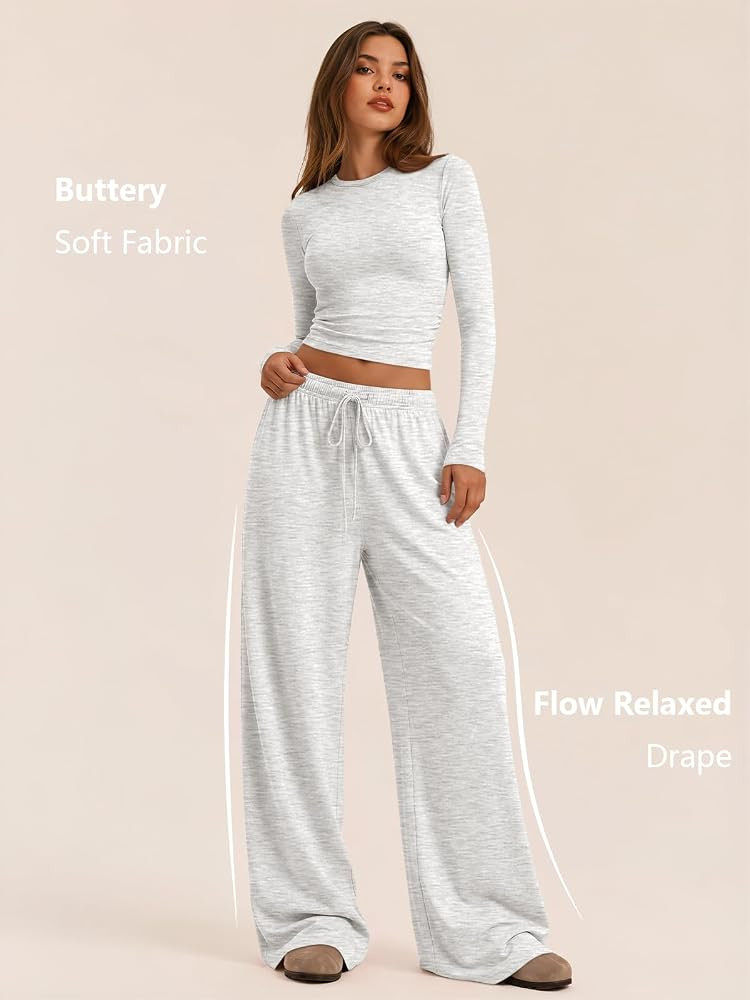 Trendy Queen Women's 2 Piece 2026 Fall Fashion Lounge Set with Pockets | Amazon (US)