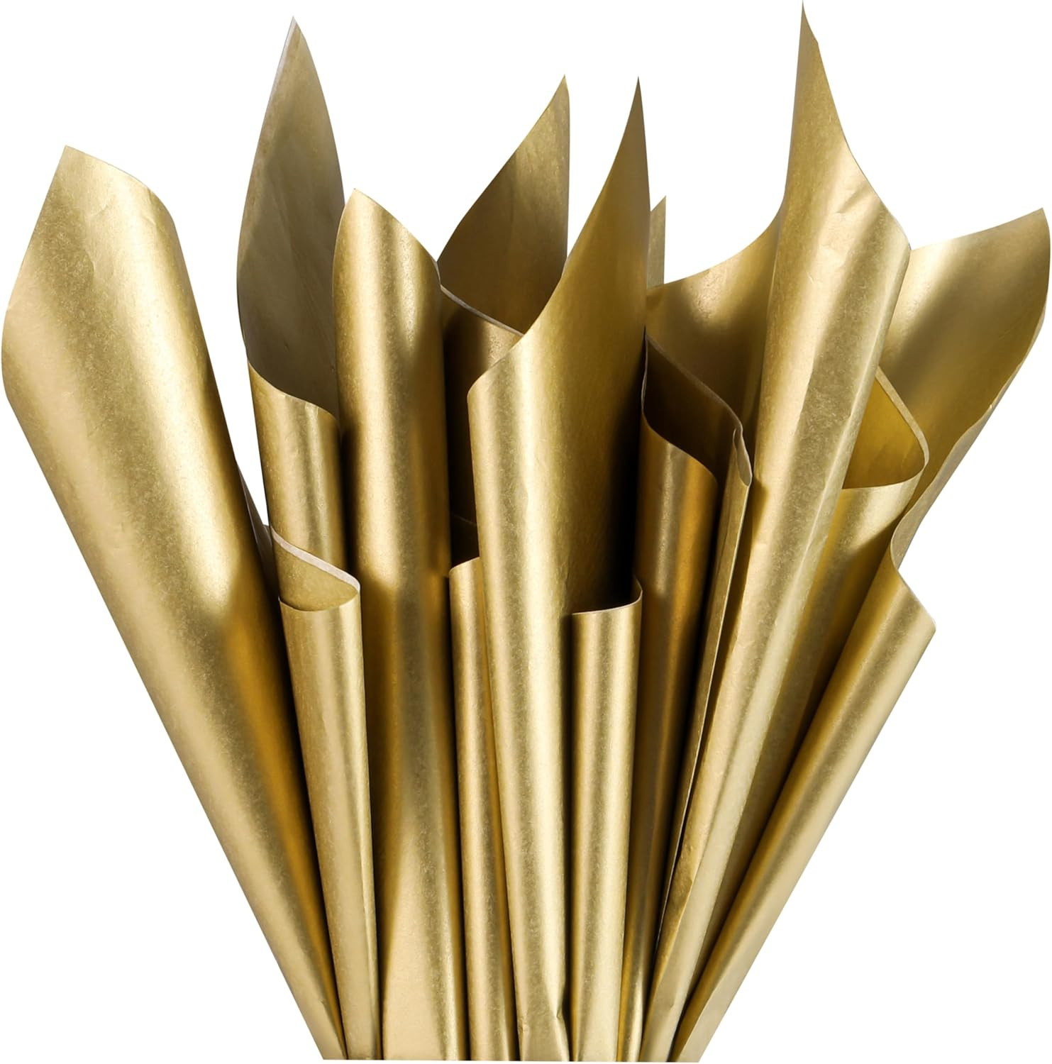36 Sheets Gold Tissue Paper for Gift Bags – 20 x 20 inch Gift Wrapping Tissue for Crafts, Chris... | Amazon (US)