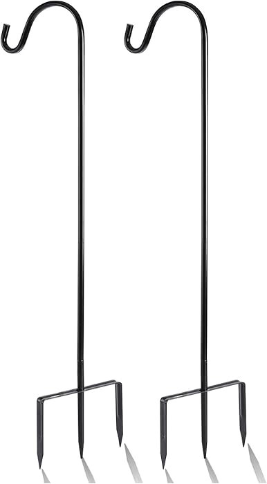 EXCMARK 2 Pack Shepherd Hook Adjustable Height 31/24/16\u2019\u2019 1/2 inch Thick Use at Wedding... | Amazon (US)