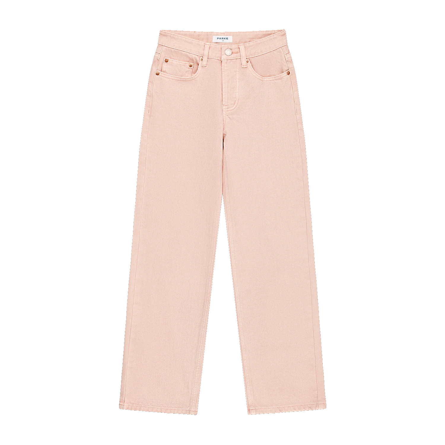 Classic Straight Jeans - Pink | Parke