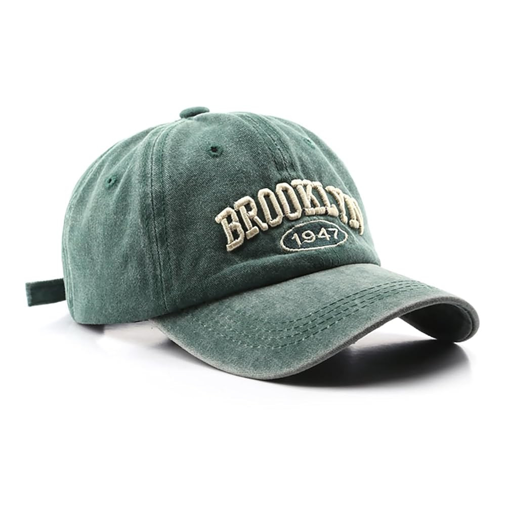 Brooklyn Cap Washed Vintage Baseball Cap Sun Hat for Men and Women | Amazon (US)