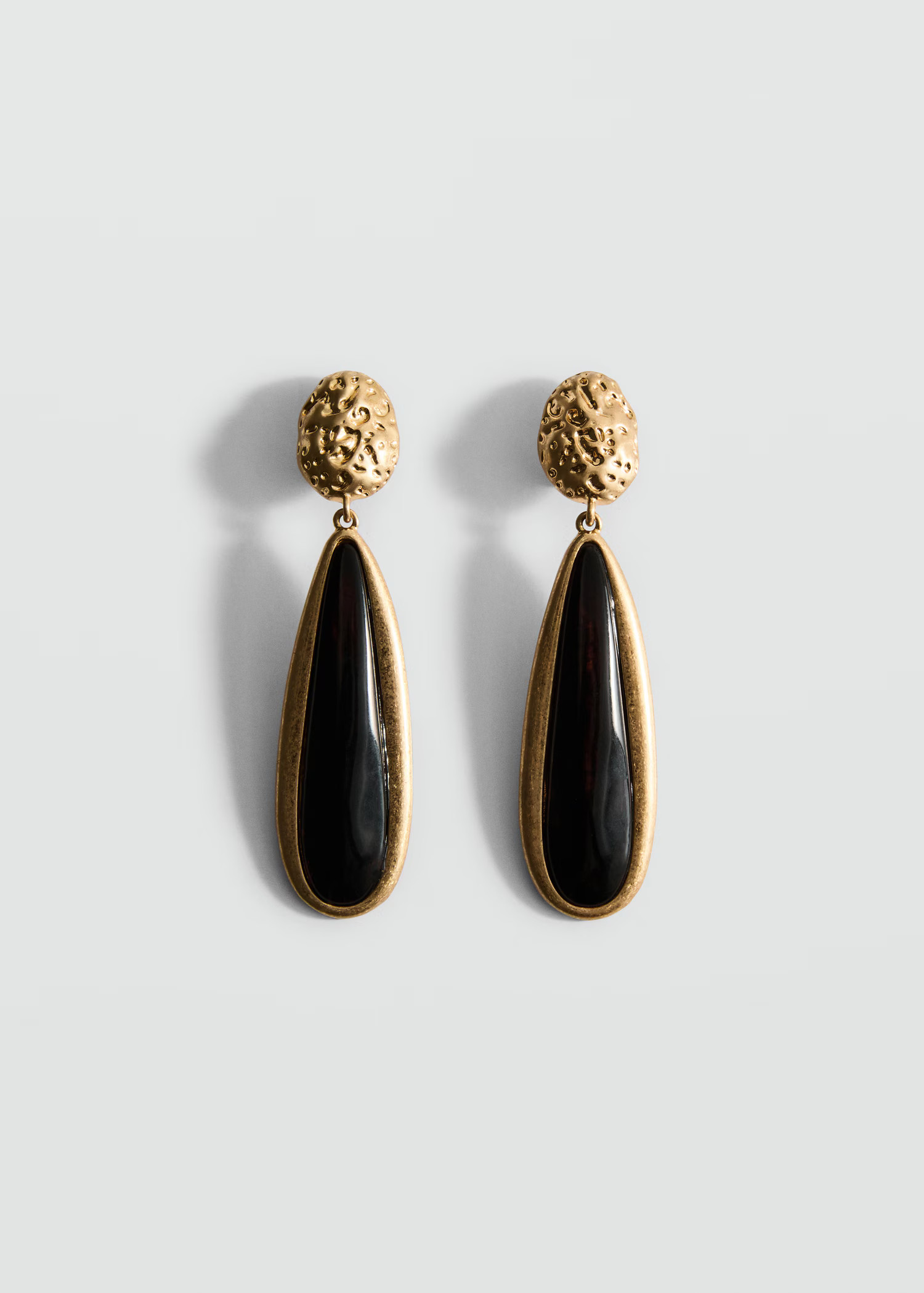 Resin pendant earrings | Mango (US/MX/AU)